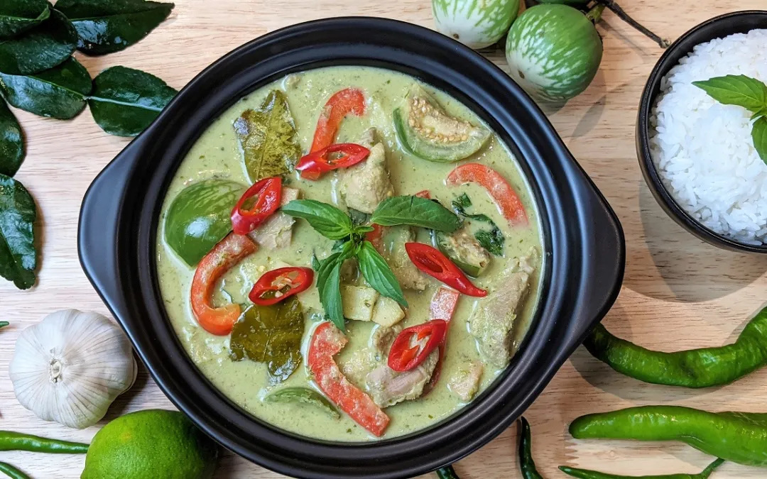 Curry vert poulet